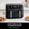 Friggitrice ad aria Ninja Dual Zone MAX da 9,5 L AF400EU 9.5lt Nero