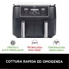 Friggitrice ad aria Ninja Dual Zone MAX da 9,5 L AF400EU 9.5lt Nero