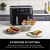 Friggitrice ad aria Ninja Dual Zone MAX da 9,5 L AF400EU 9.5lt Nero