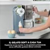 Gelatiera Ninja CREAMi Scoop & Swirl Blu e Grigio NC701EUND