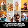 Gelatiera Ninja CREAMi Scoop & Swirl Blu e Grigio NC701EUND