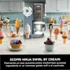 Gelatiera Ninja CREAMi Scoop & Swirl Blu e Grigio NC701EUND