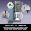 Gelatiera Ninja CREAMi Scoop & Swirl Blu e Grigio NC701EUND