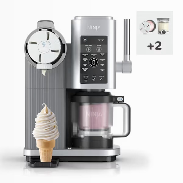 Gelatiera Ninja CREAMi Scoop & Swirl (Set con 4 vasetti) NC701EUB