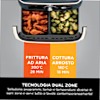 Friggitrice ad aria Ninja FlexDrawer da 10,4 L Grigio Cyber AF500EUCYD 10.4lt