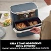 Friggitrice ad aria Ninja FlexDrawer da 10,4 L Grigio Cyber AF500EUCYD 10.4lt