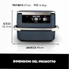 Friggitrice ad aria Ninja FlexDrawer da 10,4 L Grigio Cyber AF500EUCYD 10.4lt