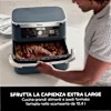 Friggitrice ad aria Ninja FlexDrawer da 10,4 L Grigio Cyber AF500EUCYD 10.4lt