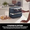 Friggitrice ad aria Ninja FlexDrawer da 10,4 L Grigio Cyber AF500EUCYD 10.4lt