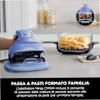 Friggitrice ad aria portatile 4 in 1 in vetro Ninja CRISPi Viola FN101EUPR 3.8lt Oro