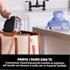 Friggitrice ad aria portatile 4 in 1 in vetro Ninja CRISPi Viola FN101EUPR 3.8lt Oro