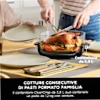 Friggitrice ad aria portatile 4 in 1 in vetro Ninja CRISPi Viola FN101EUPR 3.8lt Oro