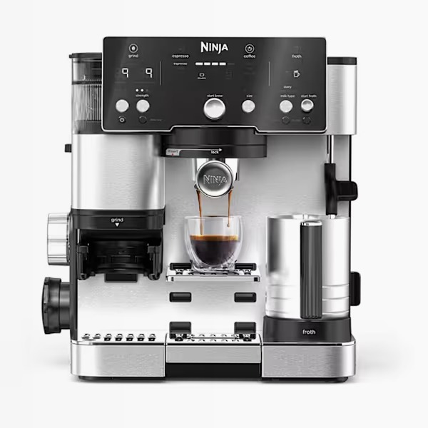 Macchina da caffè Ninja Luxe Café Essential 2-in-1 ES501EU Argento