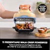 Friggitrice ad aria portatile 4 in 1 in vetro Ninja CRISPi Giallo e Viola FN101EUORPR 3.8lt Oro