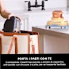 Friggitrice ad aria portatile 4 in 1 in vetro Ninja CRISPi Giallo e Viola FN101EUORPR 3.8lt Oro