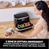 Friggitrice ad aria Ninja FlexDrawer da 6,6 L AF550EU 6.6lt Nero