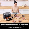 Friggitrice ad aria Ninja FlexDrawer da 6,6 L AF550EU 6.6lt Nero