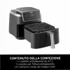 Friggitrice ad aria Ninja MAX PRO da 4,7 L AF140EUBRN 4.7lt