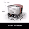 Forno elettrico da esterno e Affumicatore Ninja Woodfire con Custodia e Supporto OO101EUB Blu