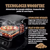 Forno elettrico da esterno e Affumicatore Ninja Woodfire con Custodia e Supporto OO101EUB Blu