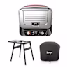 Forno elettrico da esterno e Affumicatore Ninja Woodfire con Custodia e Supporto OO101EUB Blu