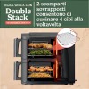 Friggitrice ad aria Ninja Double Stack XL da 9,5 L SL400EU 9.5lt Grigio