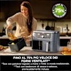 Friggitrice ad aria Ninja Dual Zone MAX da 9,5 L Grigio Cyber DZ400EUCYD 9.5lt