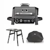 Barbecue elettrico e Affumicatore Ninja Woodfire con Custodia e Supporto OG701EUB Grigio
