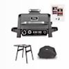 Barbecue elettrico e Affumicatore Ninja Woodfire con Custodia e Supporto OG701EUB Grigio