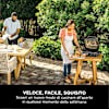 Barbecue elettrico e Affumicatore Ninja Woodfire con Custodia e Supporto OG701EUB Grigio