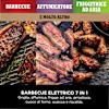 Barbecue elettrico e Affumicatore Ninja Woodfire con Custodia e Supporto OG701EUB Grigio