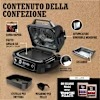 Barbecue elettrico e Affumicatore Ninja Woodfire con Custodia e Supporto OG701EUB Grigio