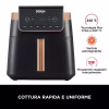 Friggitrice ad aria Ninja MAX PRO 6,2 L AF180EUDBCP | Edizione limitata con finiture in rame e accessori in regalo 6.2lt Nero