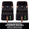 Friggitrice ad aria Ninja MAX PRO 6,2 L AF180EUDBCP | Edizione limitata con finiture in rame e accessori in regalo 6.2lt Nero