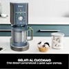 Gelatiera Ninja Creami DELUXE Blu e Grigio NC502EUND
