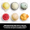 Gelatiera Ninja Creami DELUXE Blu e Grigio NC502EUND