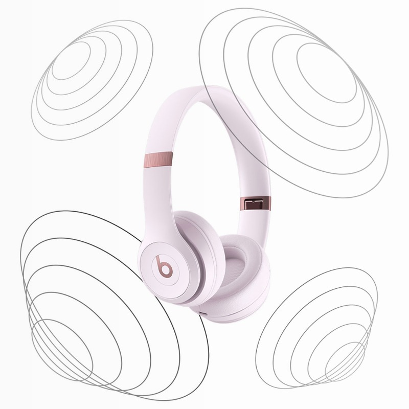 Beats Solo 4 - Rosa nuvola Oro On-Ear