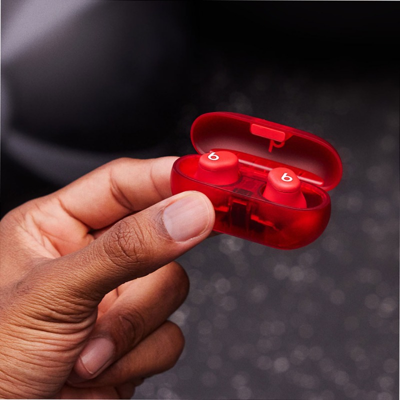 Beats Solo Buds - Rosso Trasparente