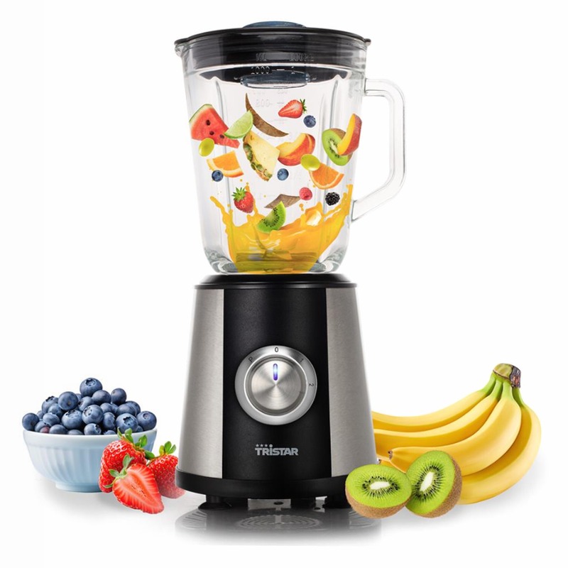 Tristar BL-4441 - Frullatore Potente e Pratico Nero