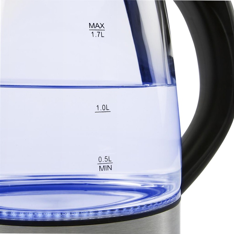 Tristar WK-3377 Bollitore in vetro con LED