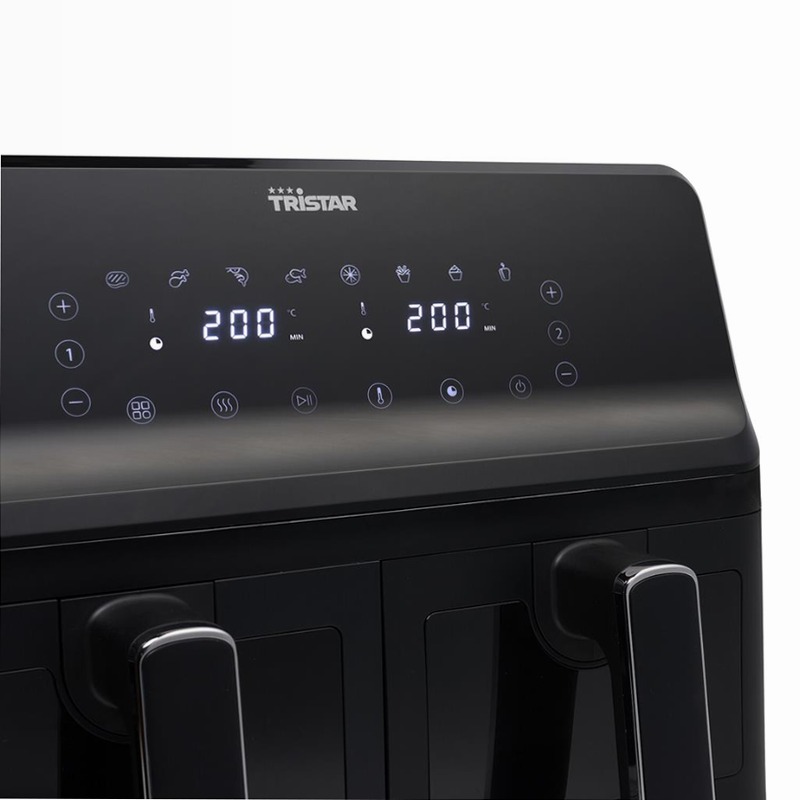 Tristar FR-9040 Aerofryer doppio cestello Nero
