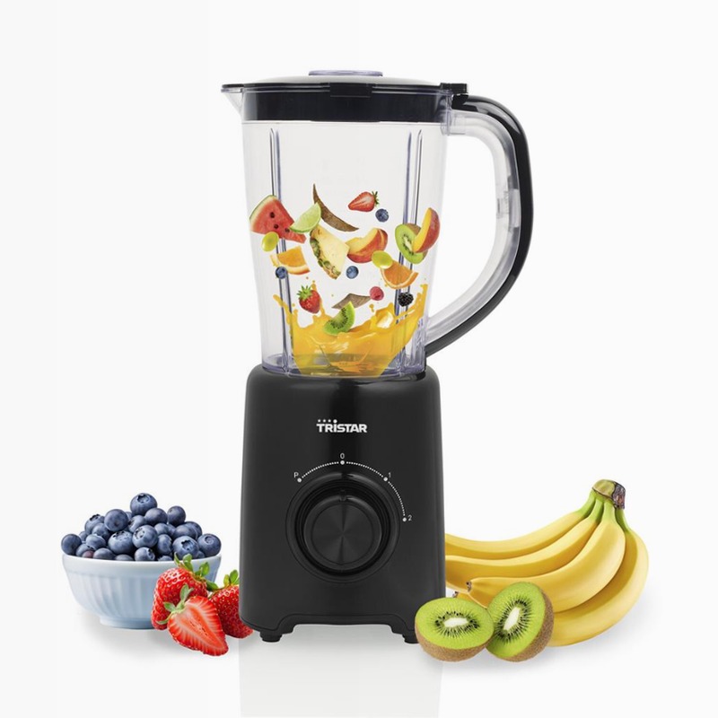 Tristar BL-4476 - Frullatore Potente e Pratico Nero