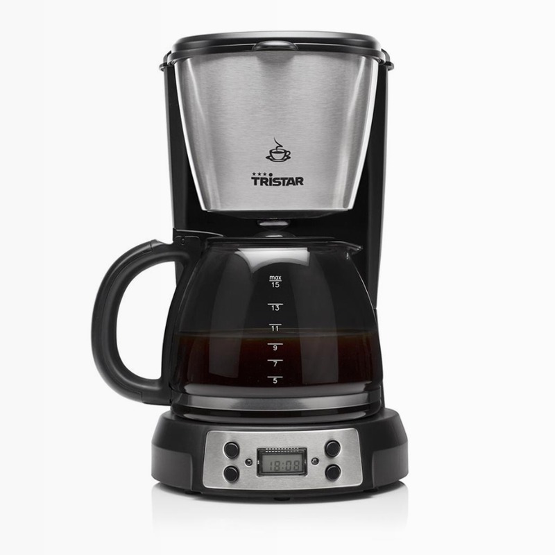 Tristar CM-1248: Macchina da Caffè Elegante con Timer