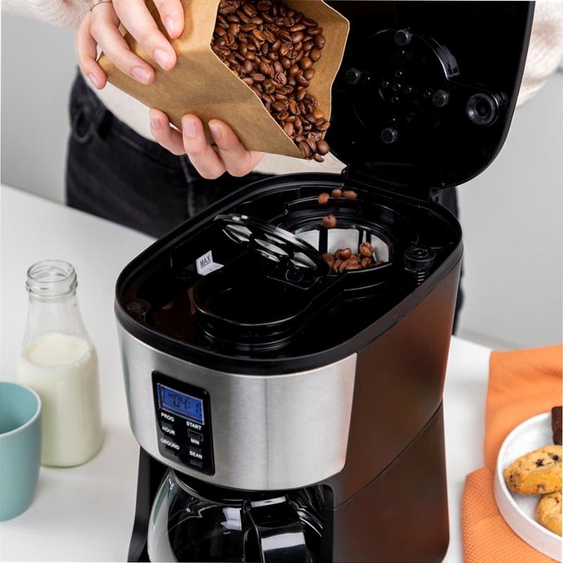 Tristar CM-1280 Macchina e Macina Caffè Nero