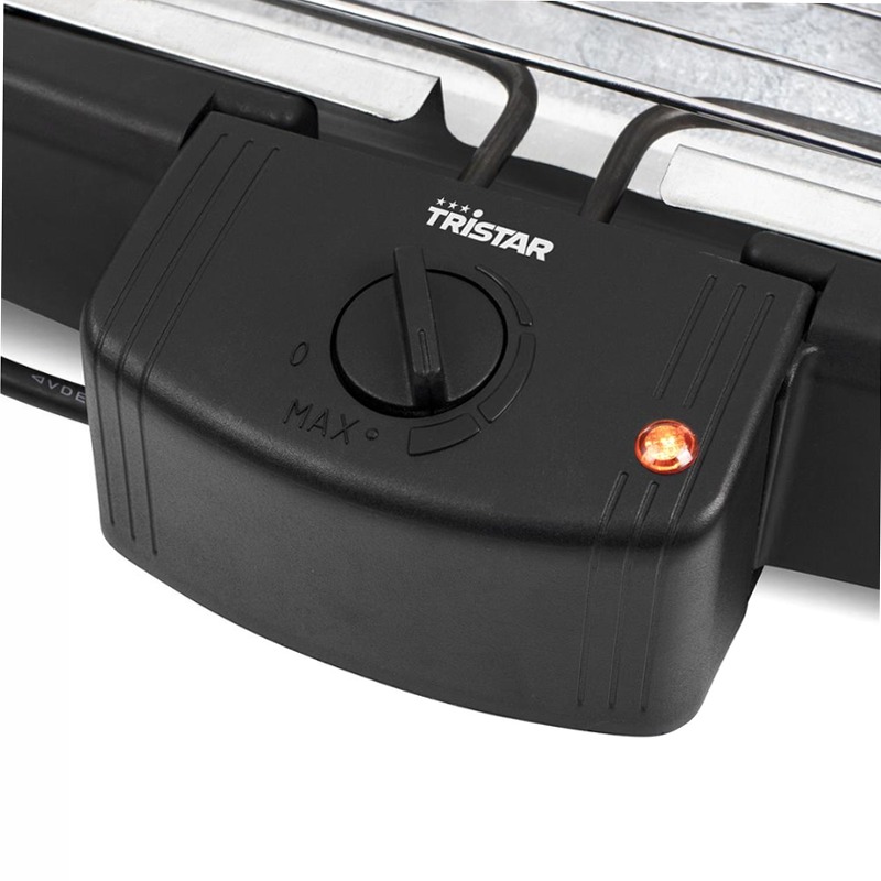 Tristar BQ-2824 - BBQ elettrico da tavolo Nero