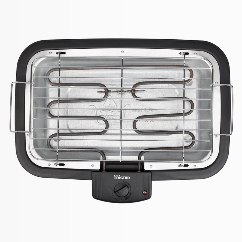 Tristar BQ-2813 - Barbecue Elettrico da Tavolo Nero