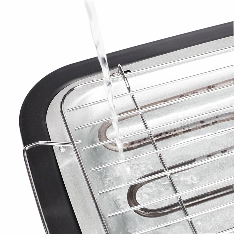 Tristar BQ-2813 - Barbecue Elettrico da Tavolo Nero
