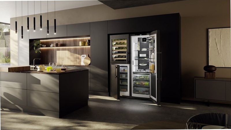 XRCbs 5295 peak BioFresh NoFrost Combinazione side-by-side con scomparto per il temperaggio dei vini