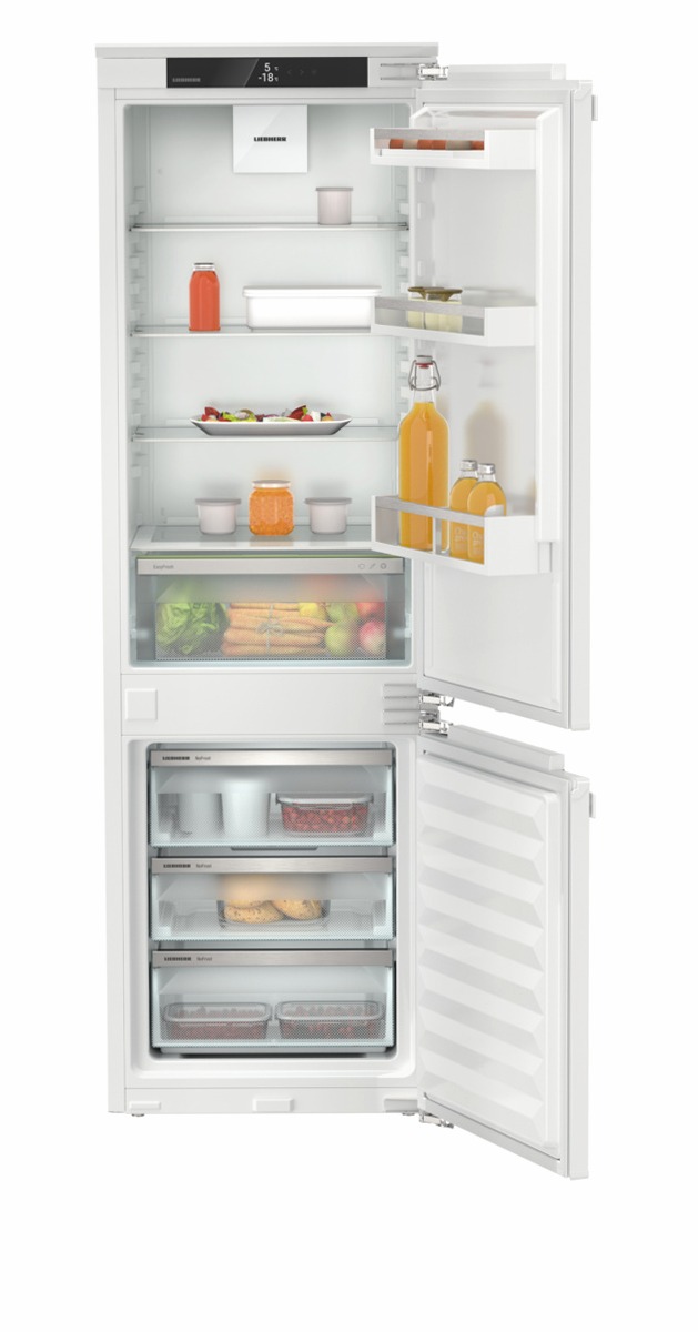 ICNd 5103 pure NoFrost Combinazione frigo-congelatore integrabile con EasyFresh e NoFrost