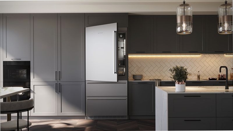 ECBNe 8871 BioFresh NoFrost Combinato frigo-congelatore integrabile con BioFresh e NoFrost